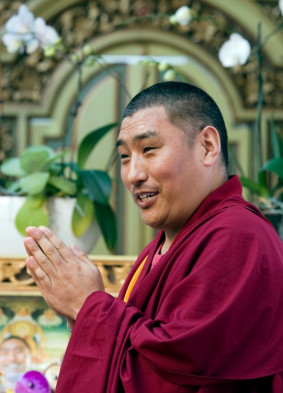 Tulku Sonam Folded hands small